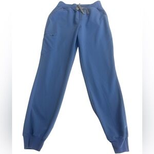 Figs  Women’s HW Zamora Jogger Pants Size M/T PO 2437 Ceil Blue (see notes)
